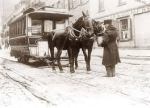 horsespulling streetcar